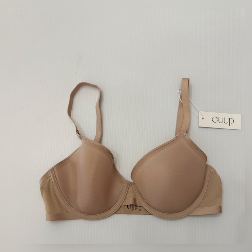 CUUP NWT The Demi Mesh Bra in Sand - 34C